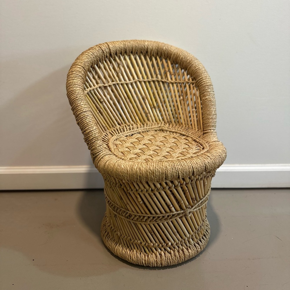 Baby/Toddler Woven Rattan Chair
